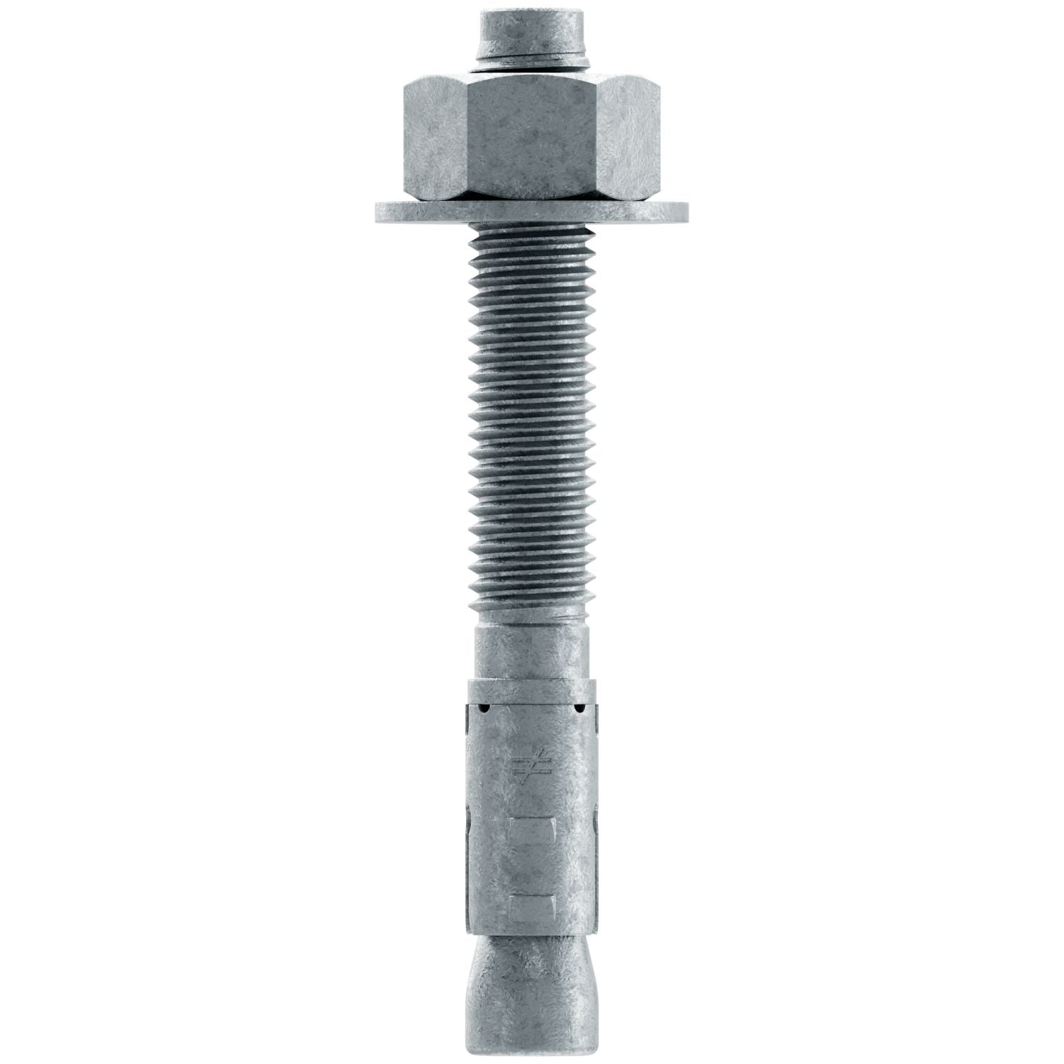 Simpson Strong-Tie STB2-62500MGF20 Strong-Bolt 2,  5/8-in. x 5-in. Mechanically Galvanized Wedge Anchor, Fully Assembled, 20-Pack