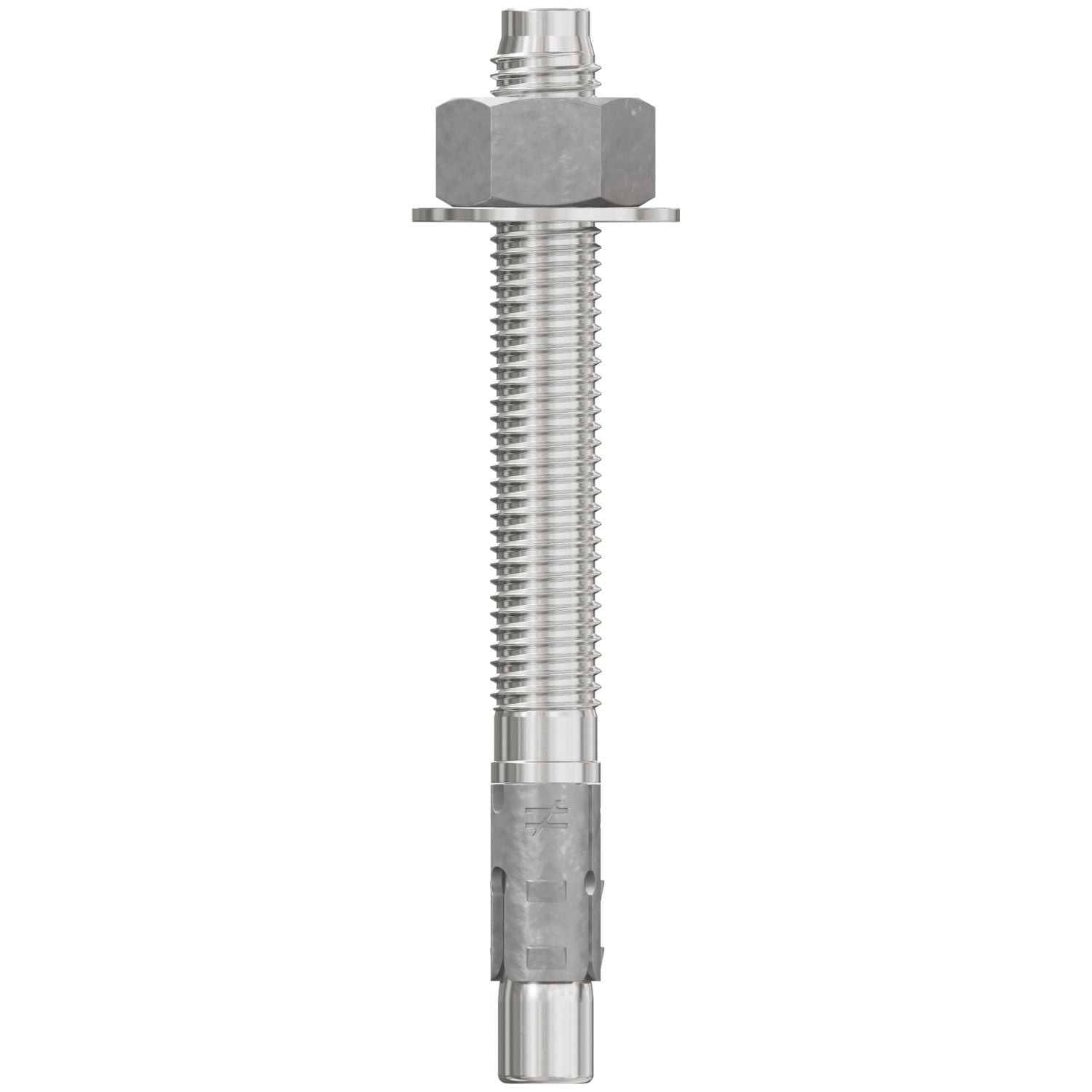 Simpson Strong-Tie STB2-62600S4F20 Strong-Bolt 2,  5/8-in. x 6-in. Type 304 Stainless-Steel Wedge Anchor, Fully Assembled, 20-Pack