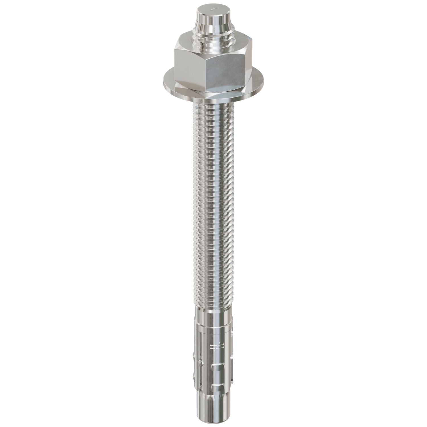 Simpson Strong-Tie STB2-62700S4F20 Strong-Bolt 2,  5/8-in. x 7-in. Type 304 Stainless-Steel Wedge Anchor, Fully Assembled, 20-Pack