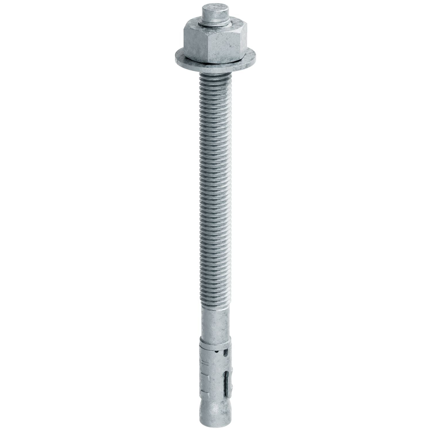 Simpson Strong-Tie STB2-62812MGF20 Strong-Bolt 2,  5/8-in. x 8-1/2-in. Mechanically Galvanized Wedge Anchor, Fully Assembled, 20-Pack