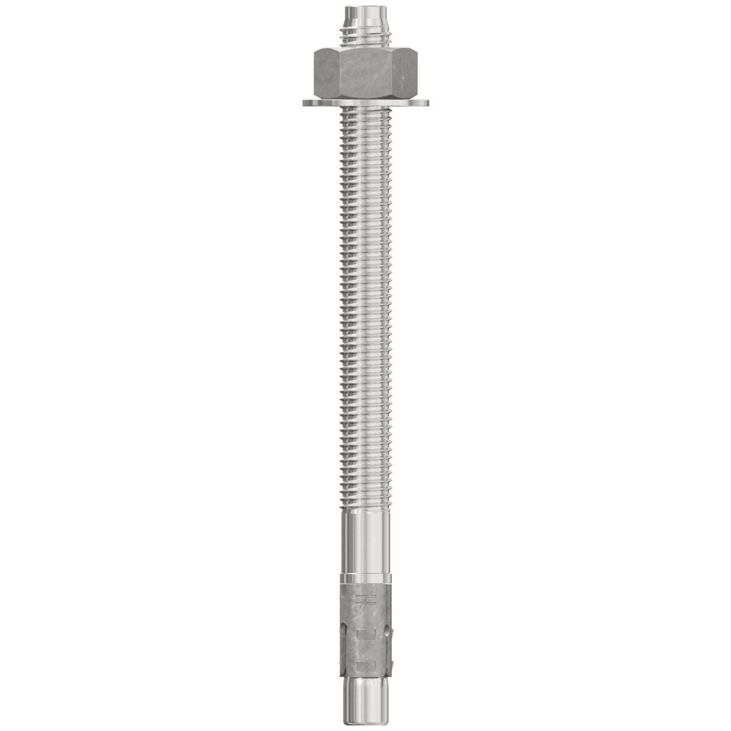 Simpson Strong-Tie STB2-62812S4F20 Strong-Bolt 2,  5/8-in. x 8-1/2-in. Type 304 Stainless-Steel Wedge Anchor, Fully Assembled, 20-Pack