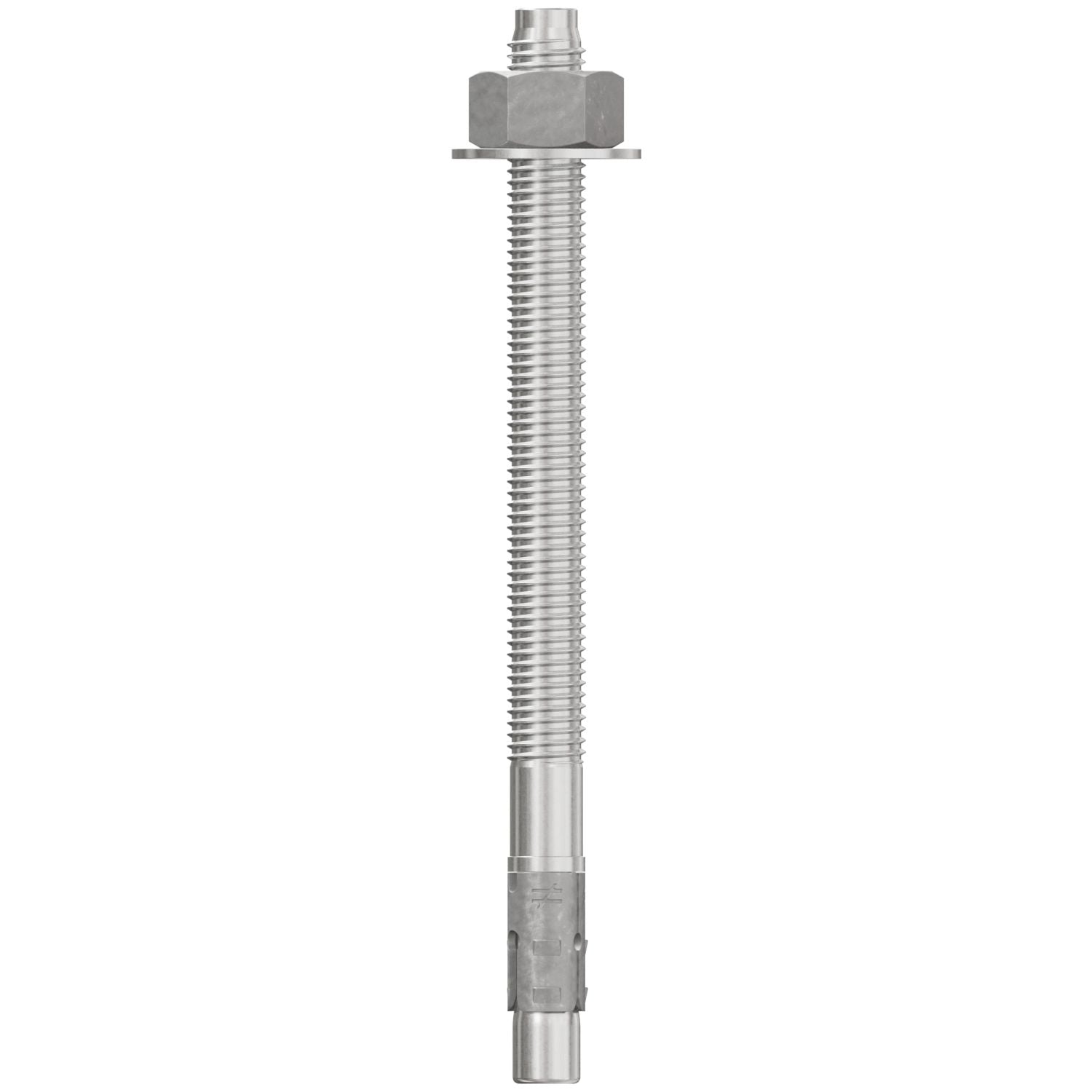 Simpson Strong-Tie STB2-62812S6F20 Strong-Bolt 2,  5/8-in. x 8-1/2-in. Type 316 Stainless-Steel Wedge Anchor, Fully Assembled, 20-Pack