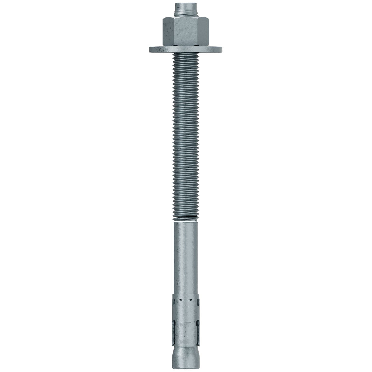Simpson Strong-Tie STB2-75100MGF8 Strong-Bolt 2,  3/4-in. x 10-in. Mechanically Galvanized Wedge Anchor, Fully Assembled, 8-Pack