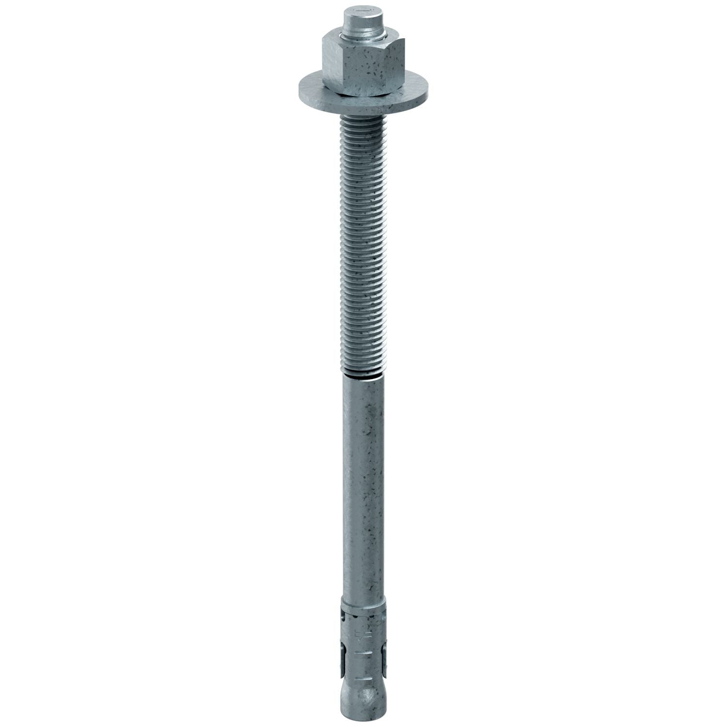 Simpson Strong-Tie STB2-751200MGF4 Strong-Bolt 2,  3/4-in. x 12-in. Mechanically Galvanized Wedge Anchor, Fully Assembled, 4-Pack