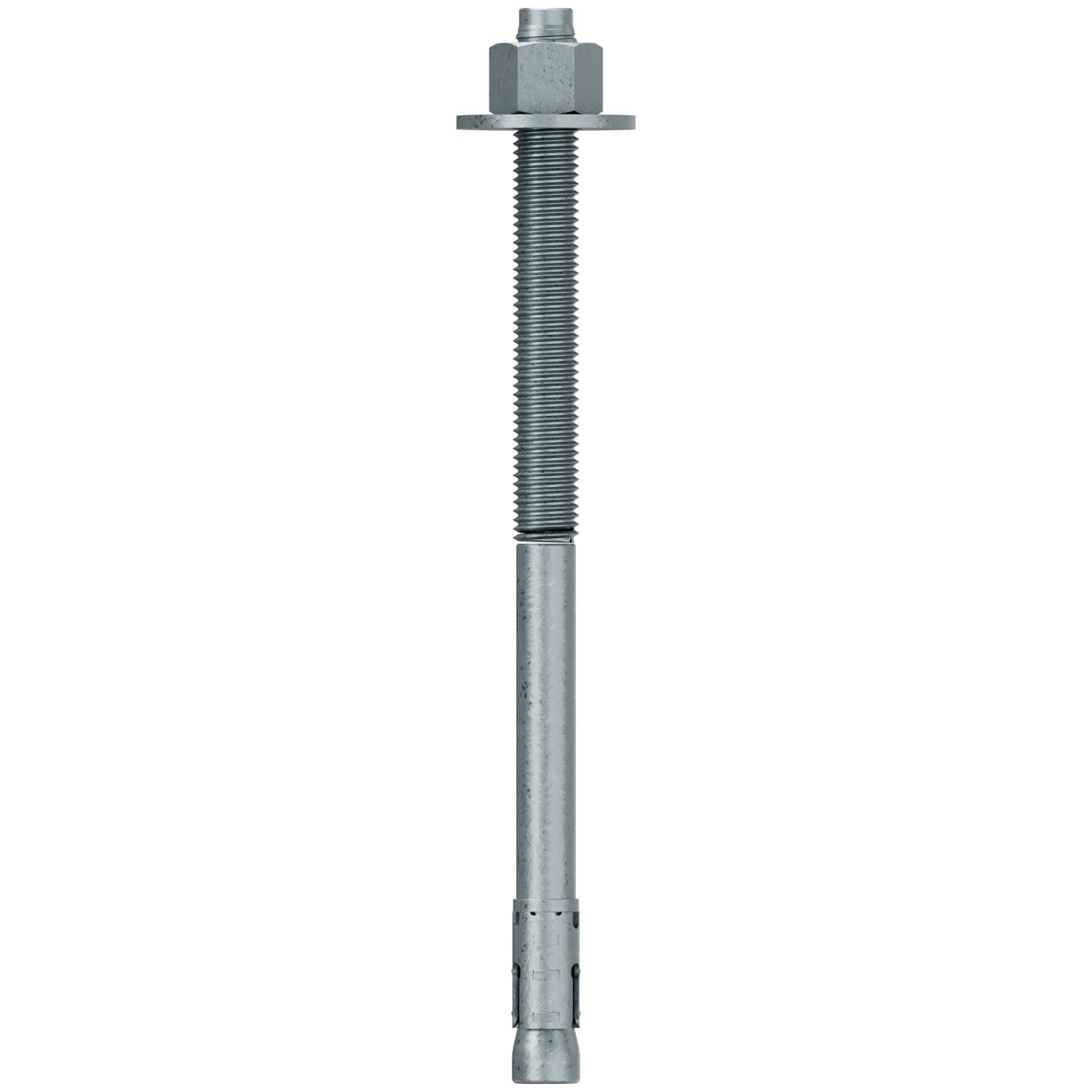 Simpson Strong-Tie STB2-751200MGF4 Strong-Bolt 2,  3/4-in. x 12-in. Mechanically Galvanized Wedge Anchor, Fully Assembled, 4-Pack