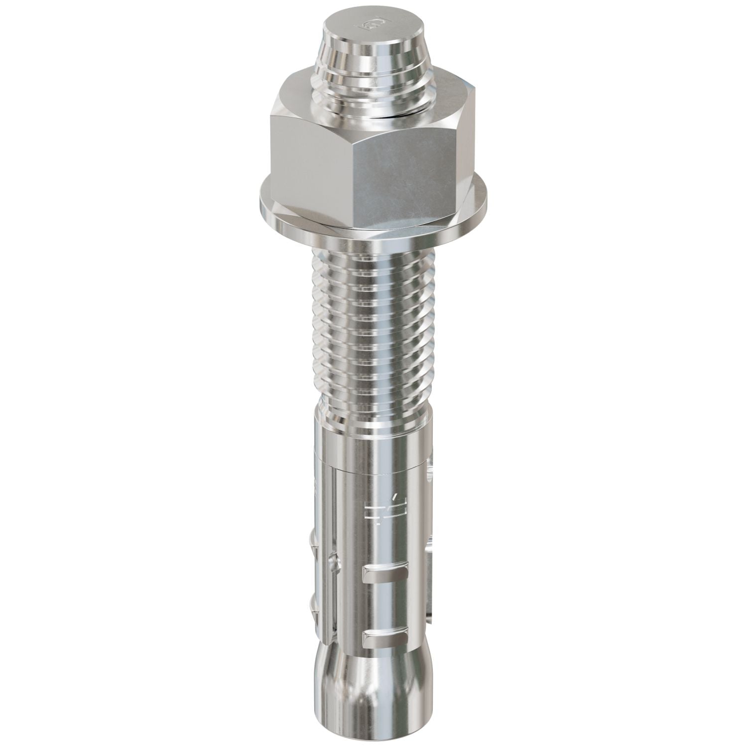 Simpson Strong-Tie STB2-754346SSR10 Strong-Bolt 2,  3/4-in. x 4-3/4-in. Type 316 Stainless-Steel Wedge Anchor, 10-Pack