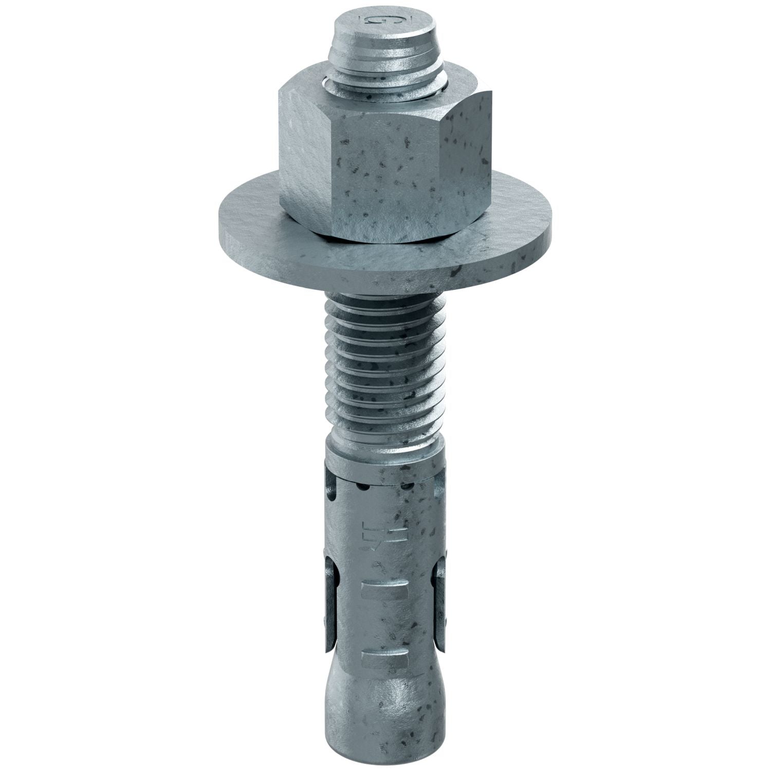 Simpson Strong-Tie STB2-75434MGF10 Strong-Bolt 2,  3/4-in. x 4-3/4-in. Mechanically Galvanized Wedge Anchor, Fully Assembled, 10-Pack