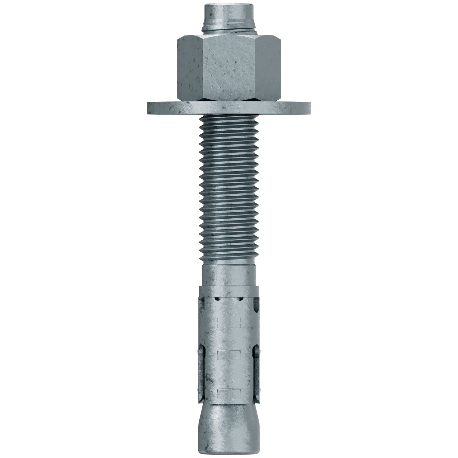 Simpson Strong-Tie STB2-75512MGF10 Strong-Bolt 2,  3/4-in. x 5-1/2-in. Mechanically Galvanized Wedge Anchor, Fully Assembled, 10-Pack