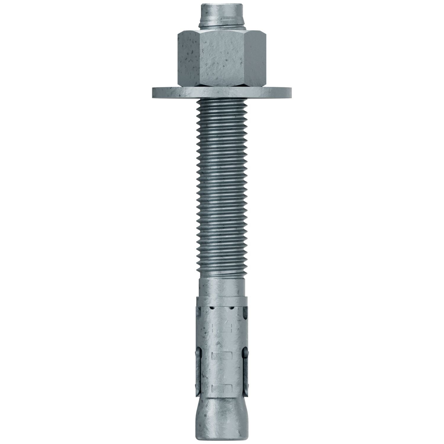 Simpson Strong-Tie STB2-75614MGF10 Strong-Bolt 2,  3/4-in. x 6-1/4-in. Mechanically Galvanized Wedge Anchor, Fully Assembled, 10-Pack