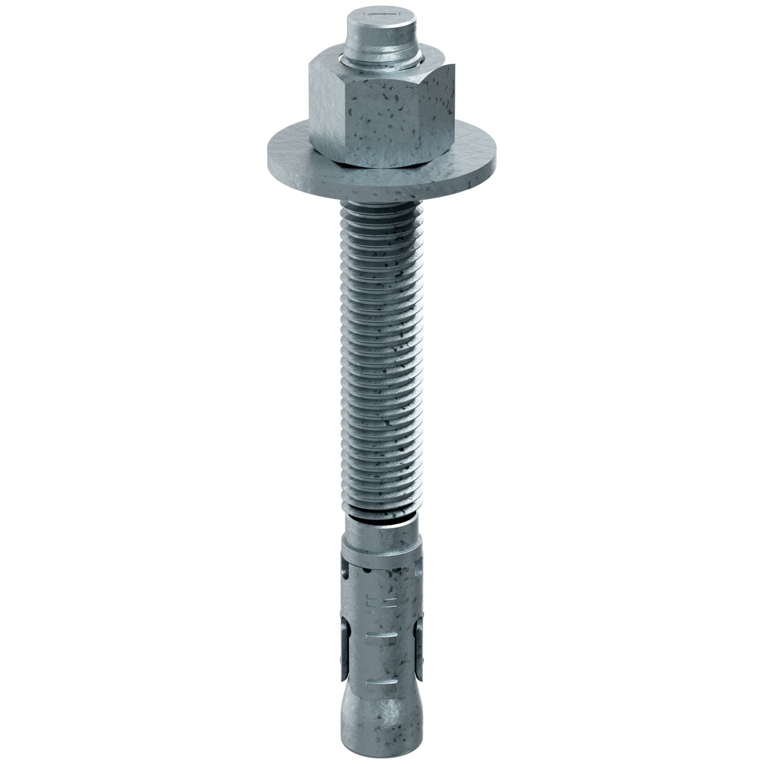 Simpson Strong-Tie STB2-75700MGF10 Strong-Bolt 2,  3/4-in. x 7-in. Mechanically Galvanized Wedge Anchor, Fully Assembled, 10-Pack
