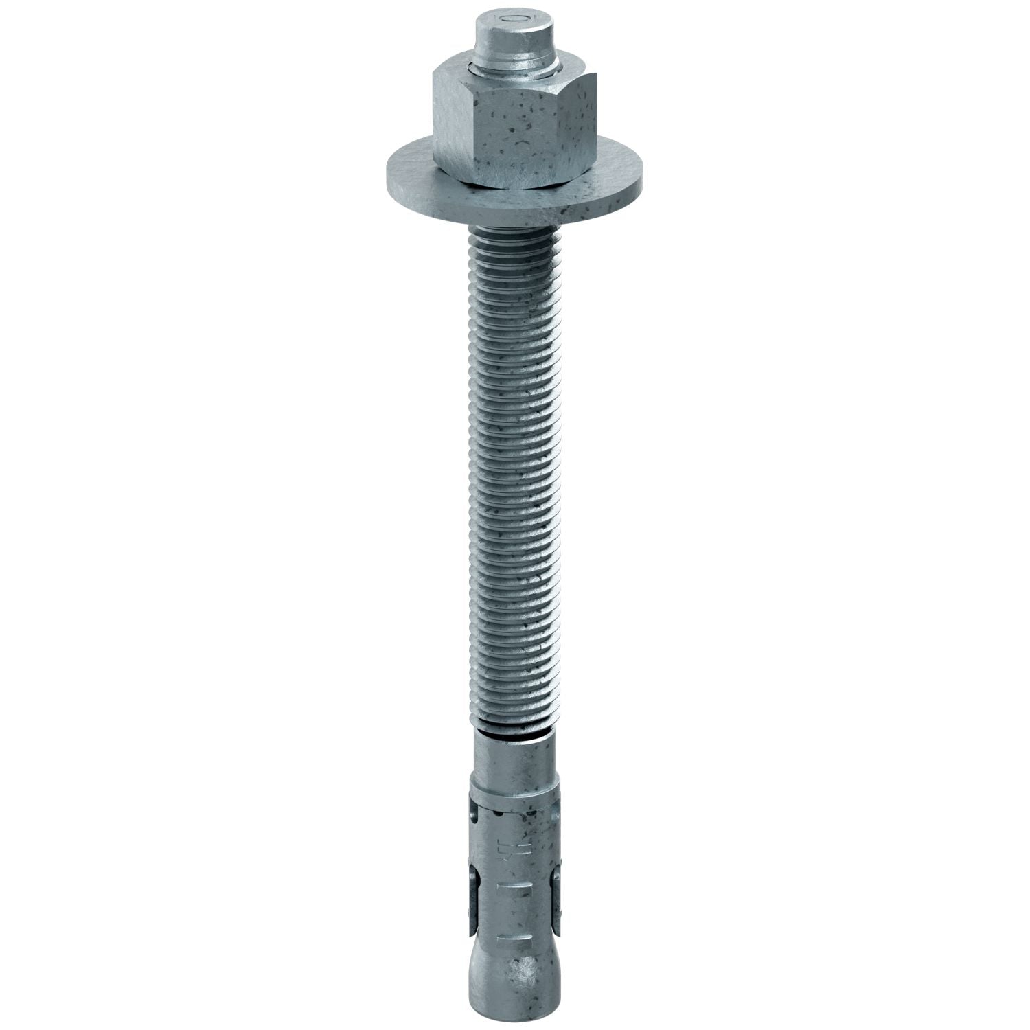 Simpson Strong-Tie STB2-75812MGF8 Strong-Bolt 2,  3/4-in. x 8-1/2-in. Mechanically Galvanized Wedge Anchor, Fully Assembled, 8-Pack