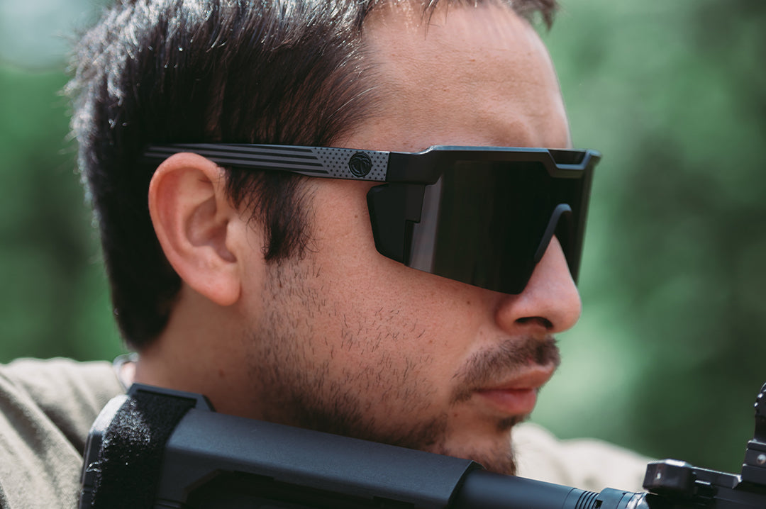Heat Wave Future Tech SOCOM Customs Z87+ sunglasses lifestyle view