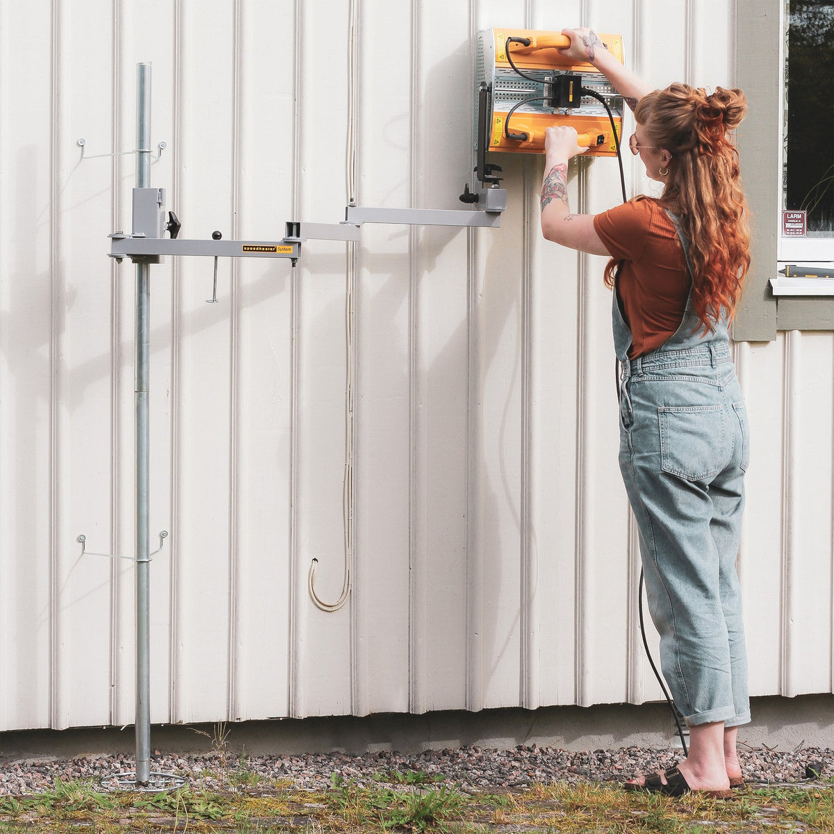 Speedheater Flexi Arm & Facade Bracket for IR Paint Removers – view 4