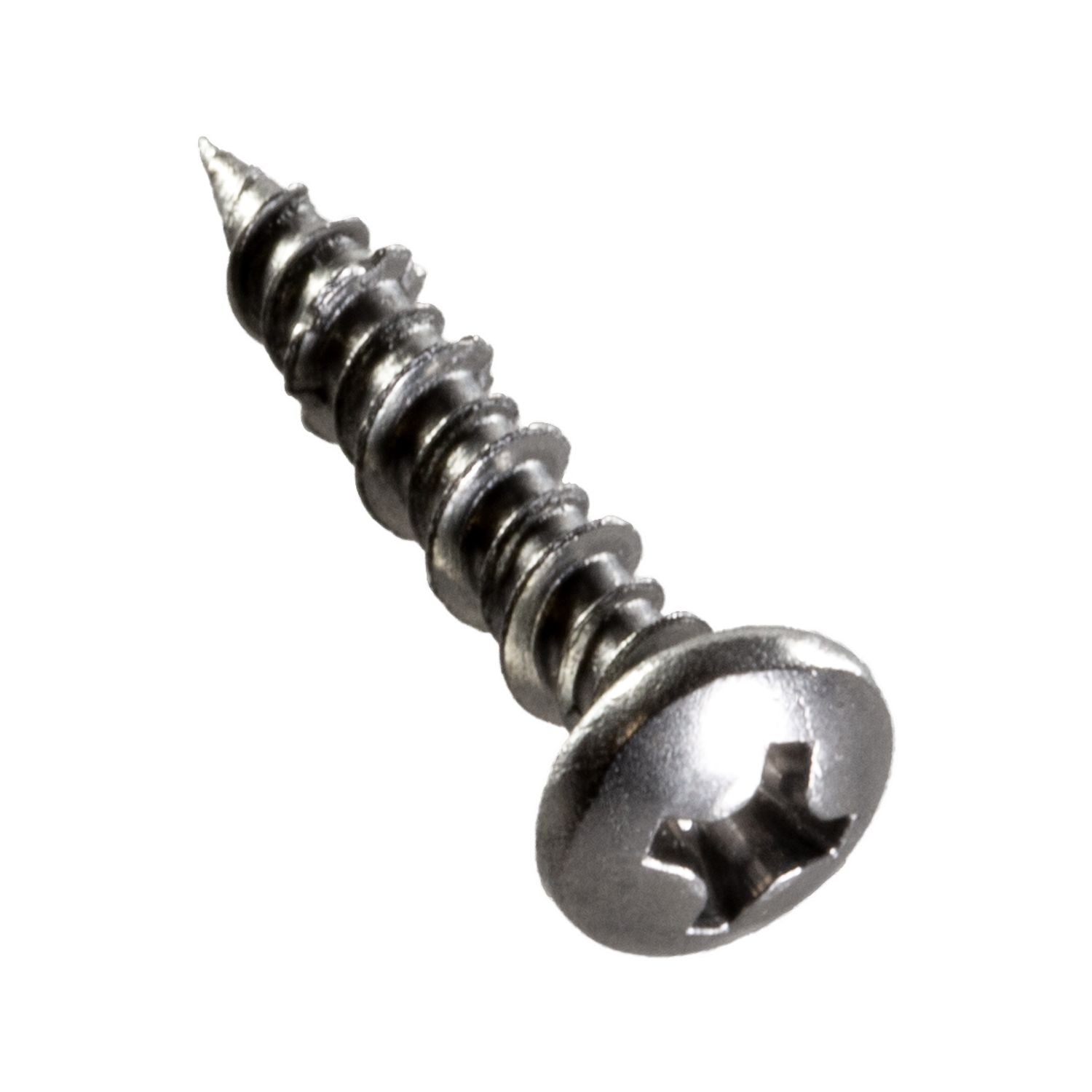 Simpson Strong-Tie T06J075PX-RP25 Marine Screw, Pan Head,  #6 x 3/4-in. #2 Phillips Drive, Type 316, 25-Pack