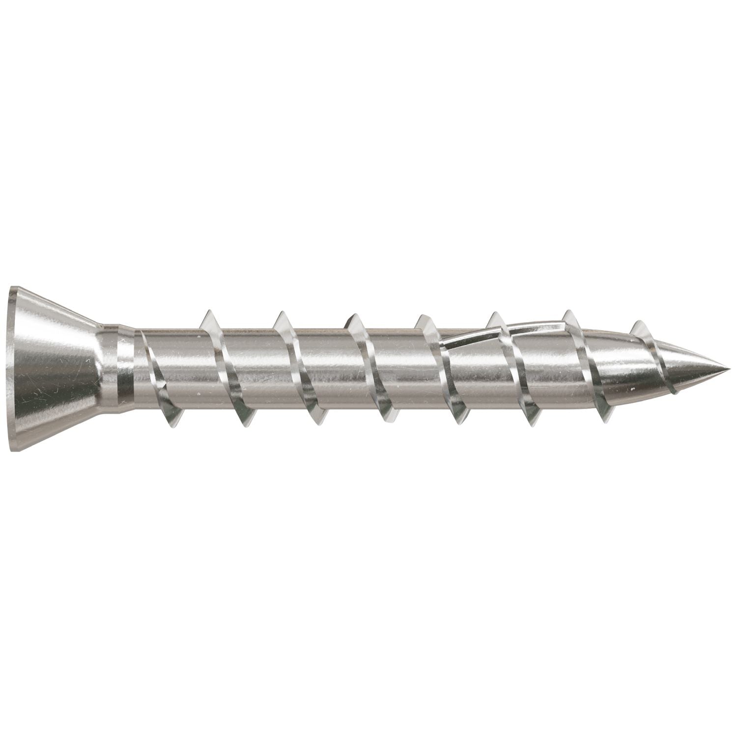Simpson Strong-Tie T07100WP1 Deck-Drive DWP WOOD SS Screw,  #7 x 1-in. T15, Trim Head, Type 316, 1-lb.