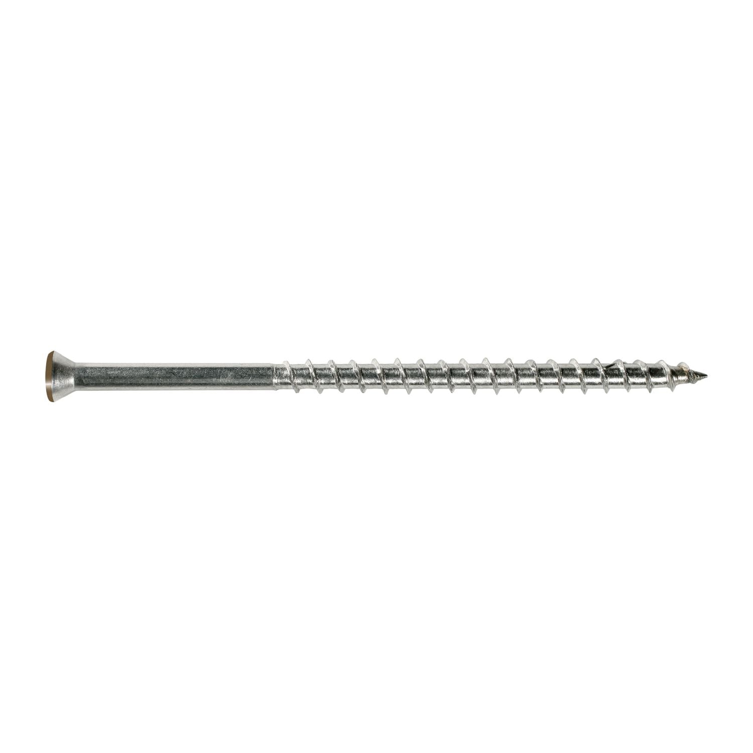Simpson Strong-Tie T07162FTPBR01 Trim-Head Screw, 6-Lobe Drive,  #7 x 1-5/8-in. T-15 Type 316, Brown 01, 350-Pack