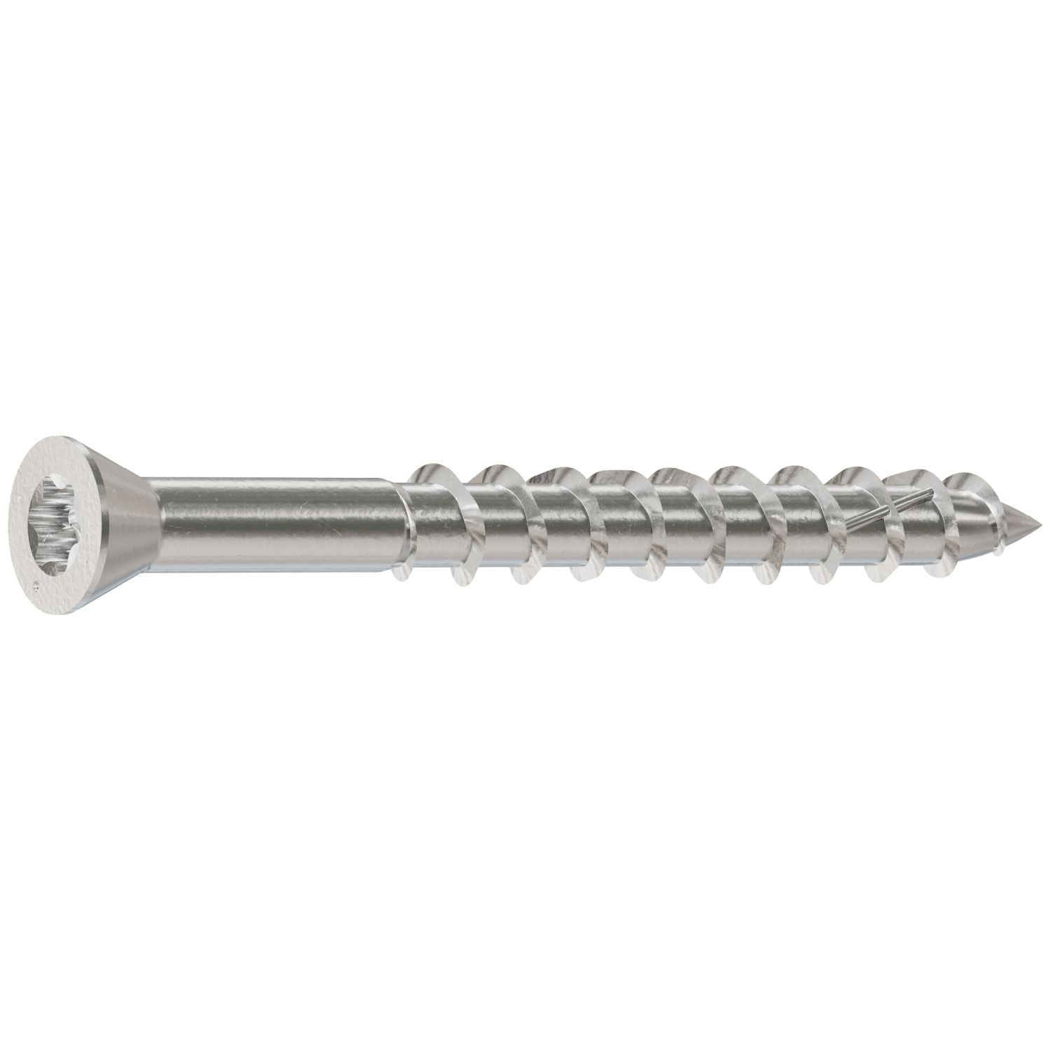Simpson Strong-Tie T07162WP5 Deck-Drive DWP WOOD SS Screw,  #7 x 1-5/8-in. T15, Trim Head, Type 316, 5-lb.