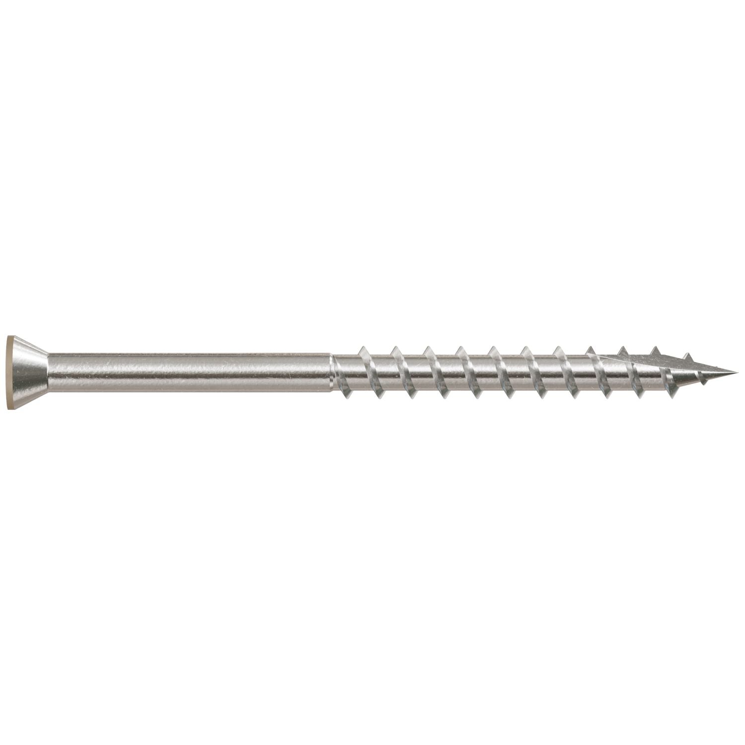 Simpson Strong-Tie T07225FT70BR05 Trim-Head Screw, 6-Lobe Drive,  #7 x 2-1/4-in. T-15 Type 316, Brown 05, 70-Pack