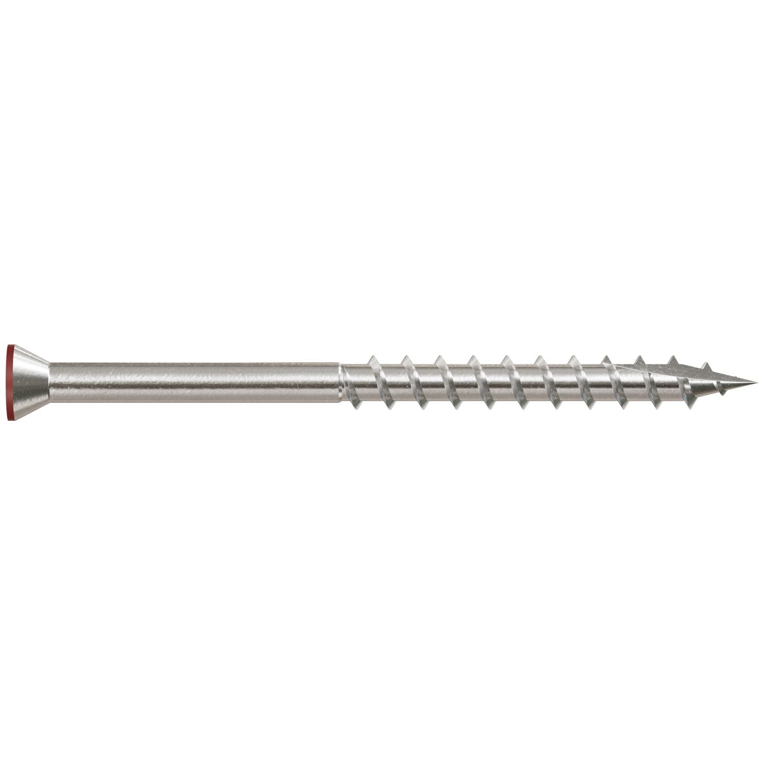 Simpson Strong-Tie T07225FT70RD01 Trim-Head Screw, 6-Lobe Drive,  #7 x 2-1/4-in. T-15 Type 316, Red 01, 70-Pack