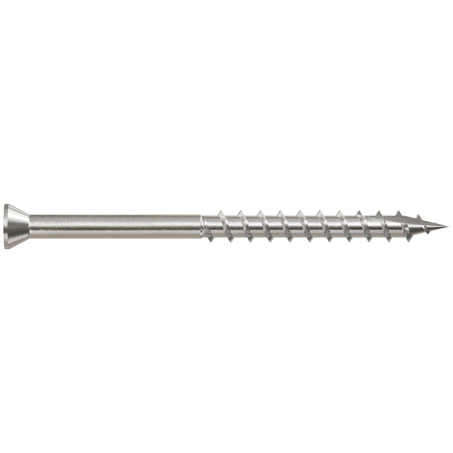Simpson Strong-Tie T07225FTB Trim-Head Screw, 6-Lobe Drive,  #7 x 2-1/4-in. T-15 Type 316, 3000-Pack