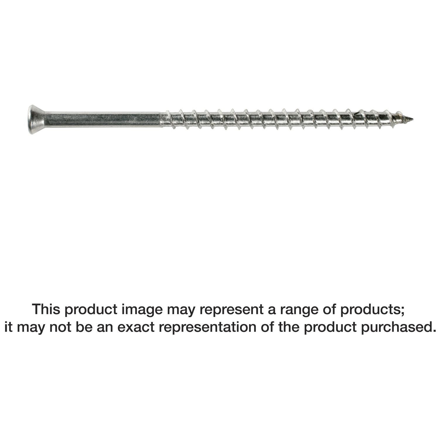 Simpson Strong-Tie T07225FTPBR01 Trim-Head Screw, 6-Lobe Drive,  #7 x 2-1/4-in. T-15 Type 316, Brown 01, 350-Pack