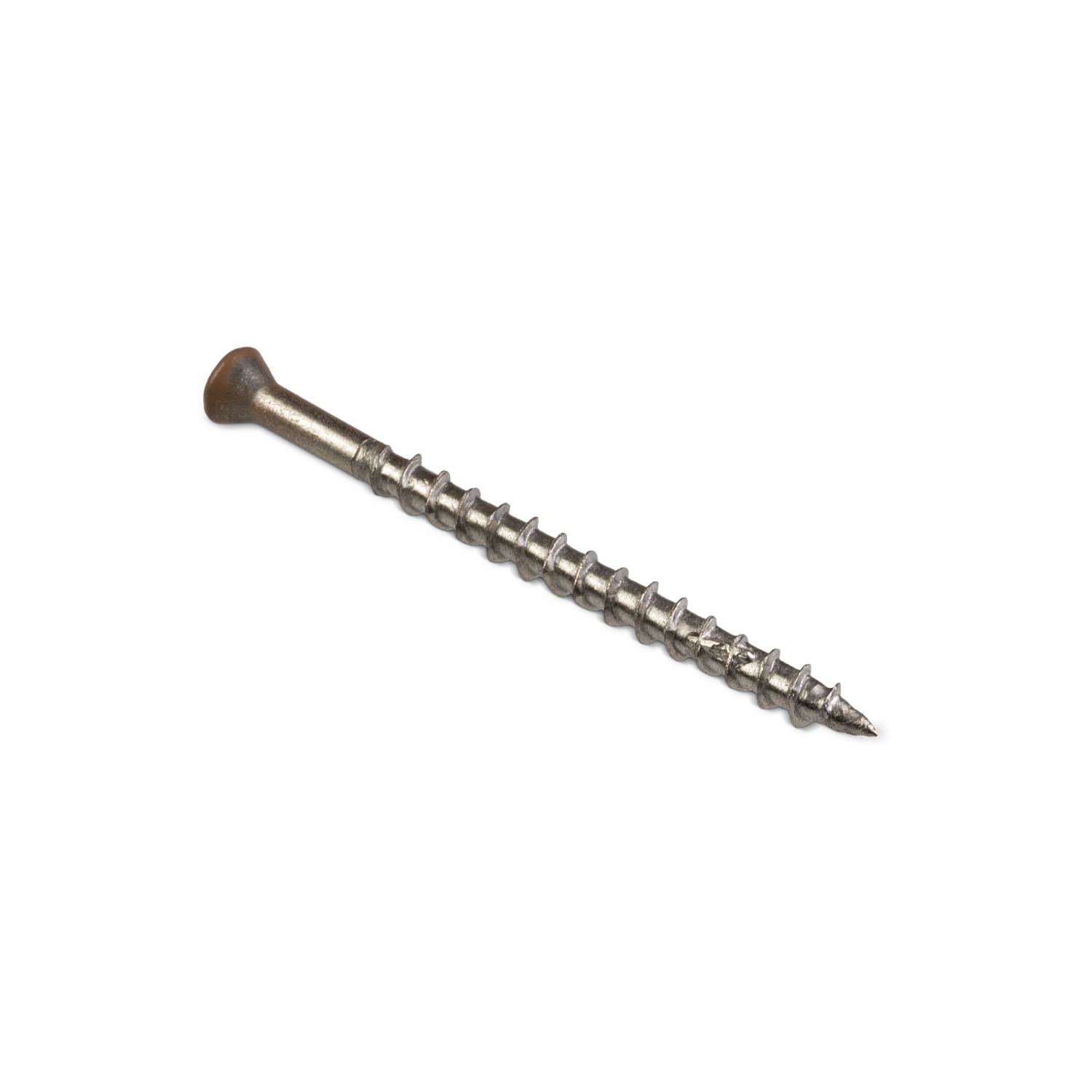 Simpson Strong-Tie T07225WJI Deck-Drive DWP WOOD SS Screw,  #7 x 2-1/4-in. T-15, Trim Head, Type 316, Tan 03, 350-Pack