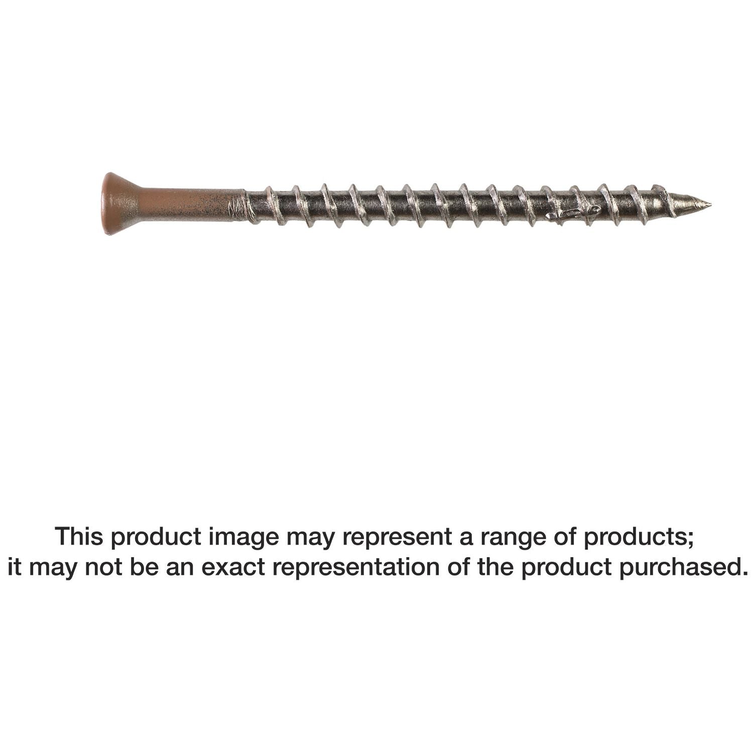 Simpson Strong-Tie T07225WP-RP85 Deck-Drive DWP WOOD SS Screw,  #7 x 2-1/4-in. T15, Trim Head, Type 316, 85-Pack