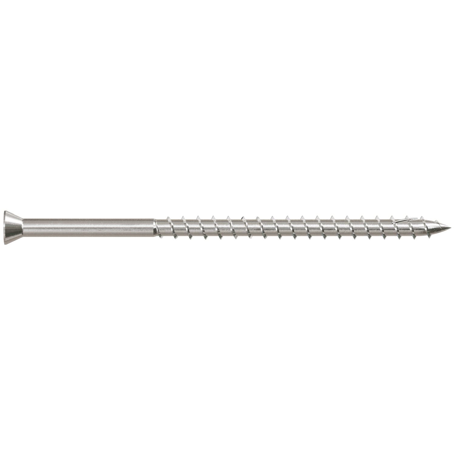 Simpson Strong-Tie T07300FWP Deck-Drive DWP WOOD SS Screw,  #7 x 3-in. T-15, Trim Head, Type 316, 60-Pack