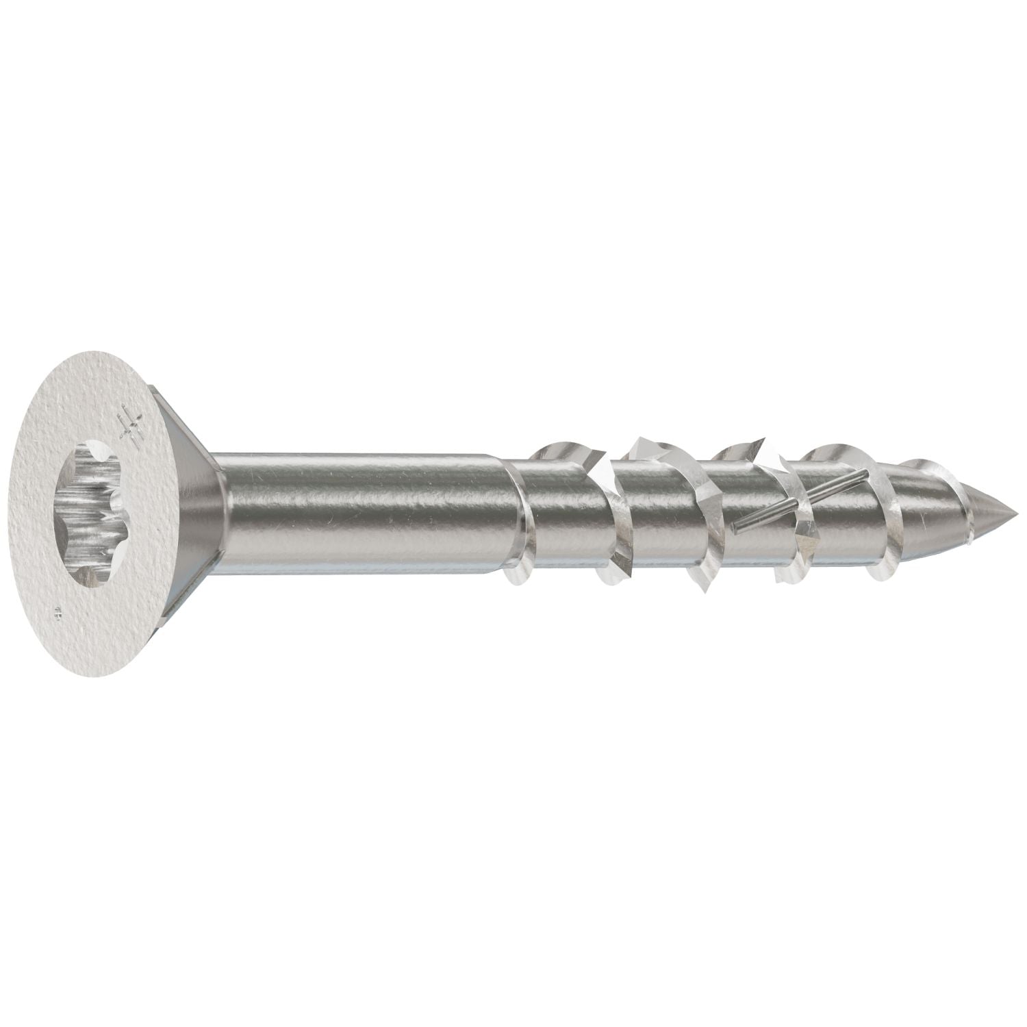 Simpson Strong-Tie T08125EDDI Deck-Drive DWP WOOD SS Screw,  #8 x 1-1/4-in. T-20, Flat Head, Type 316, 175-Pack