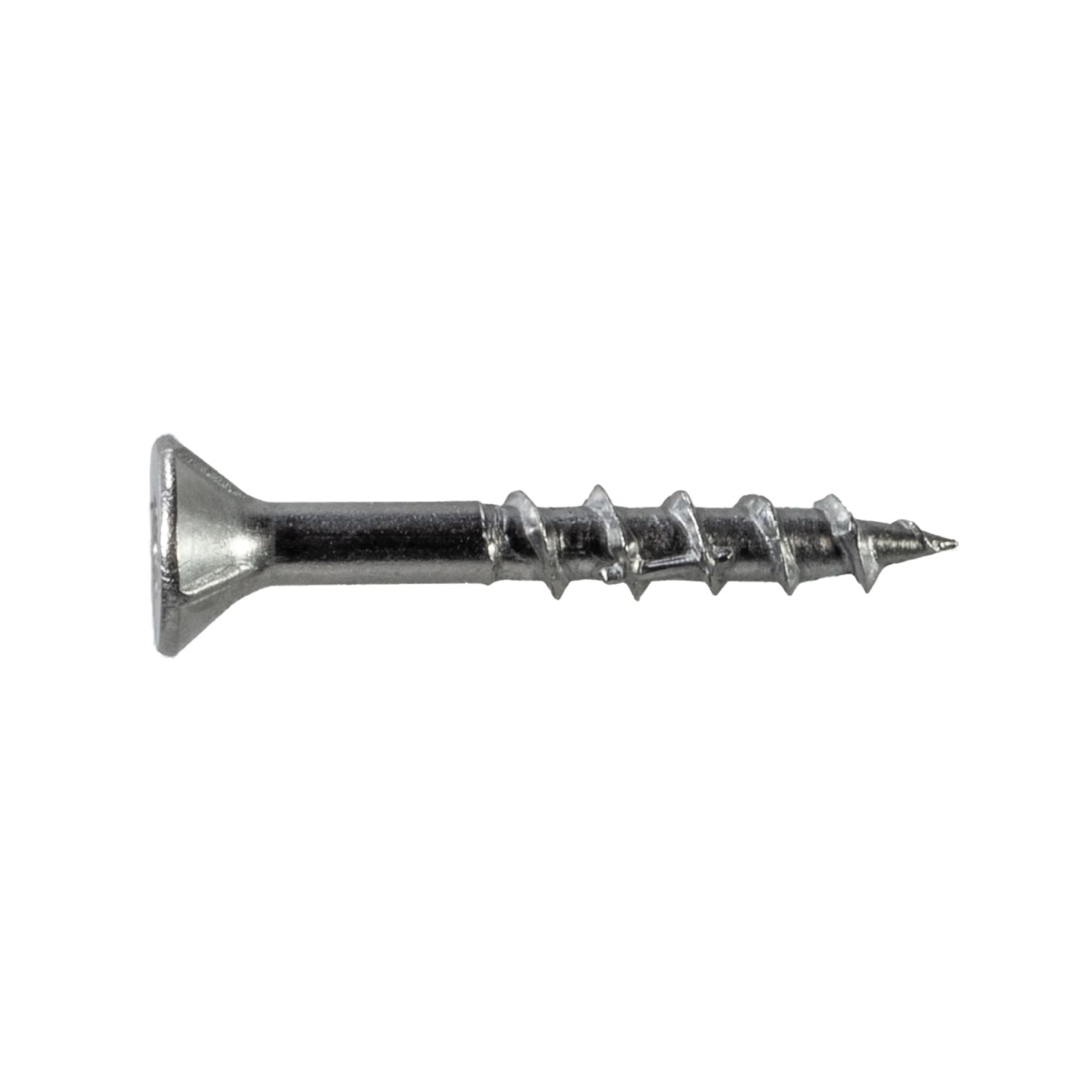 Simpson Strong-Tie T08125EDDI Deck-Drive DWP WOOD SS Screw,  #8 x 1-1/4-in. T-20, Flat Head, Type 316, 175-Pack