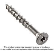 Simpson Strong-Tie T08162WP-RP340 Deck-Drive DWP WOOD SS Screw,  #8 x 1-5/8-in. T20, Flat Head, Type 316, 340-Pack