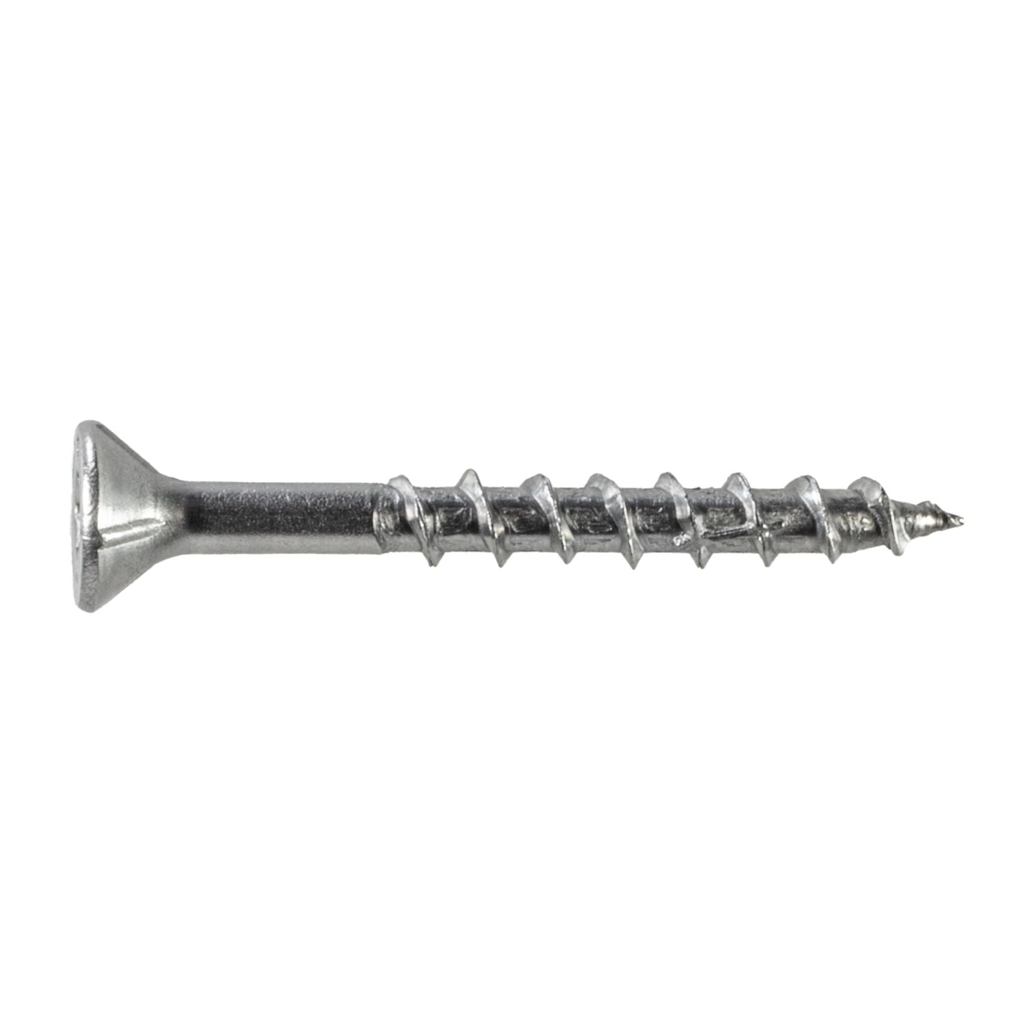 Simpson Strong-Tie T08162WP1 Deck-Drive DWP WOOD SS Screw,  #8 x 1-5/8-in. T20, Flat Head, Type 316, 1-lb.