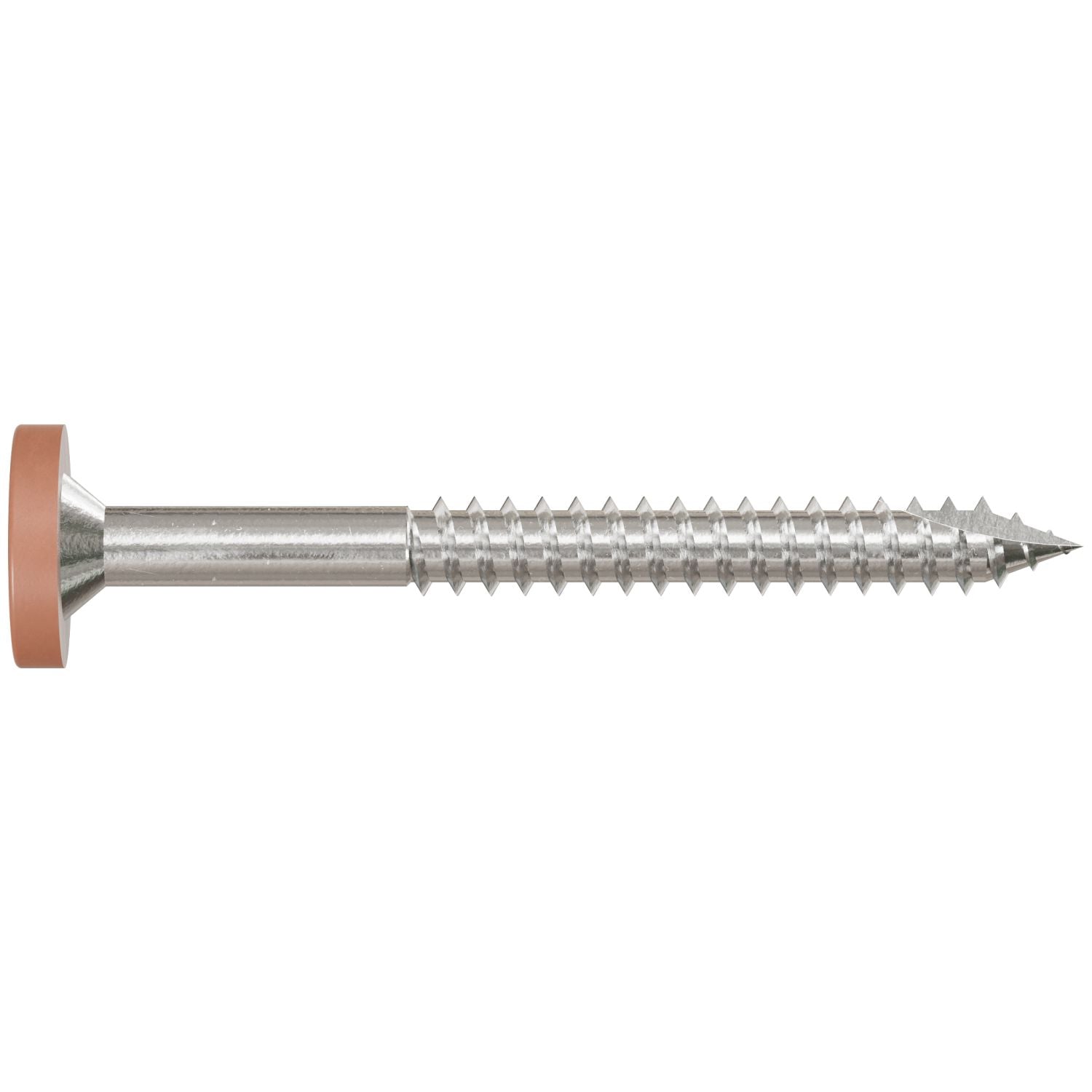 Simpson Strong-Tie T08175FS75TN03 Fascia Board Screw,  #8 x 1-3/4-in. T-20 6-Lobe Pancake Head Type 316, Tan 03, 75-Pack