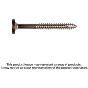 Simpson Strong-Tie T08175FS75WH01 Fascia Board Screw,  #8 x 1-3/4-in. T-20 6-Lobe Pancake Head Type 316, White 01, 75-Pack