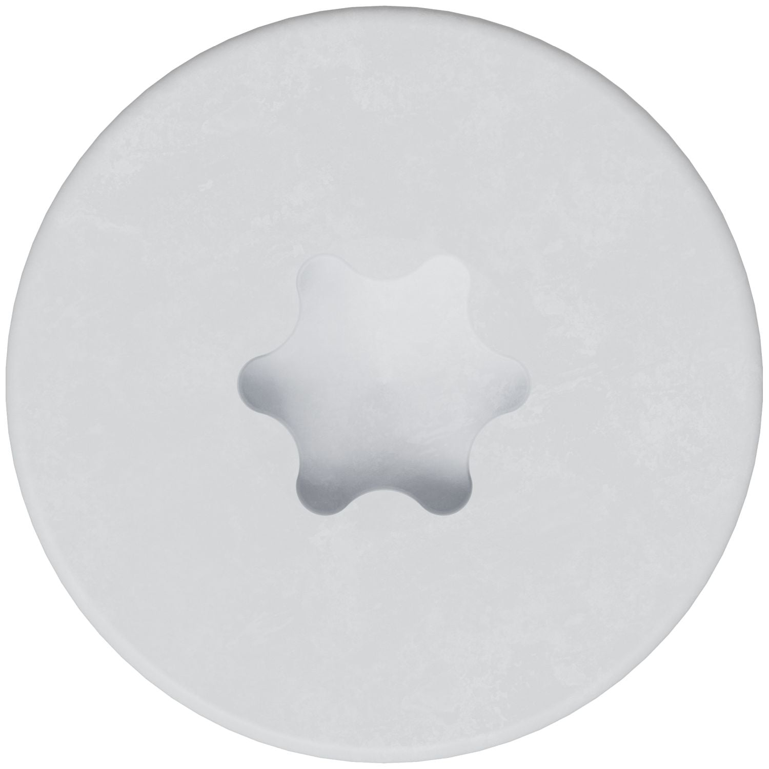 Simpson Strong-Tie T08175FS75WH01 Fascia Board Screw,  #8 x 1-3/4-in. T-20 6-Lobe Pancake Head Type 316, White 01, 75-Pack