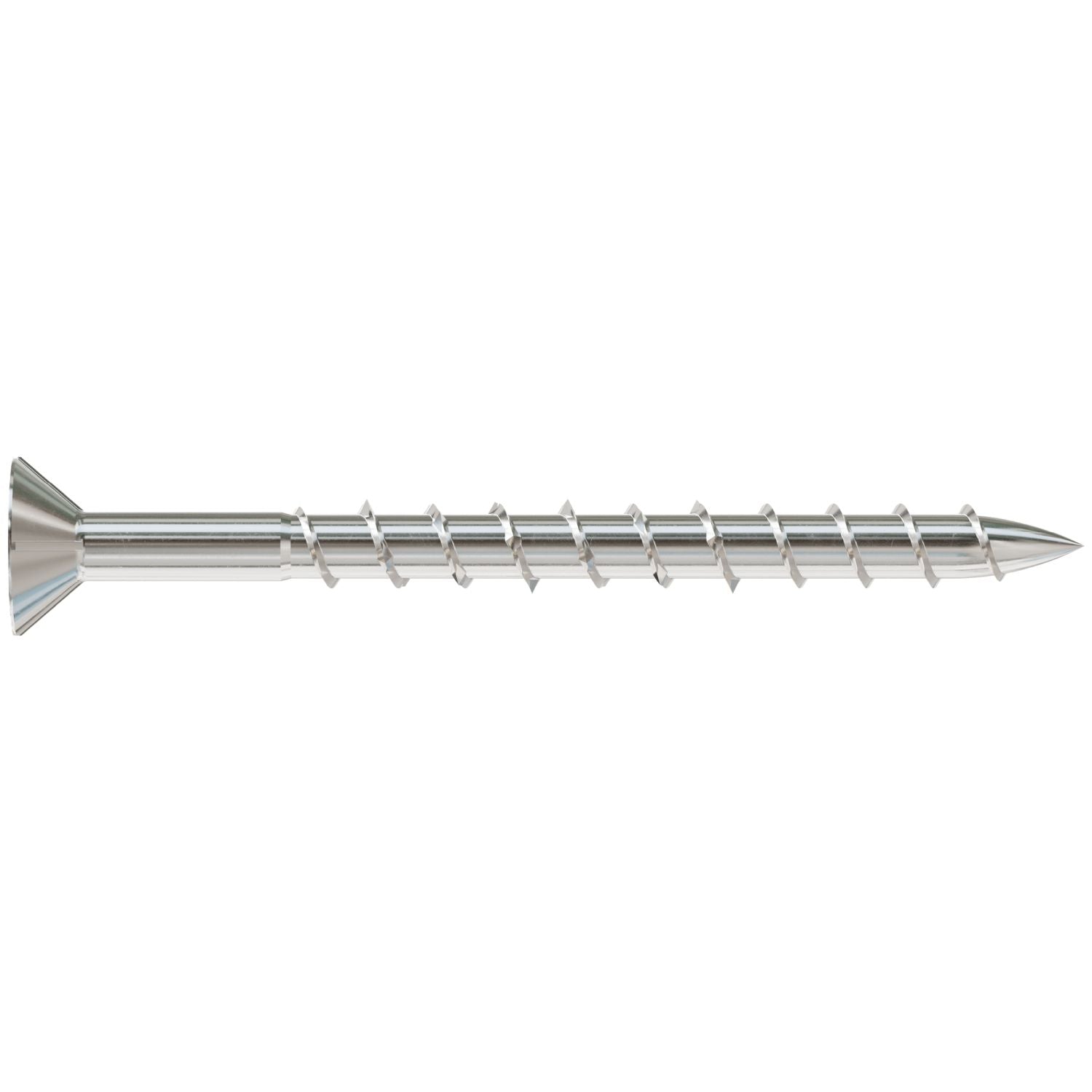 Simpson Strong-Tie T08200WPP Deck-Drive DWP WOOD SS Screw,  #8 x 2-in. T-20, Flat Head, Type 316, 350-Pack