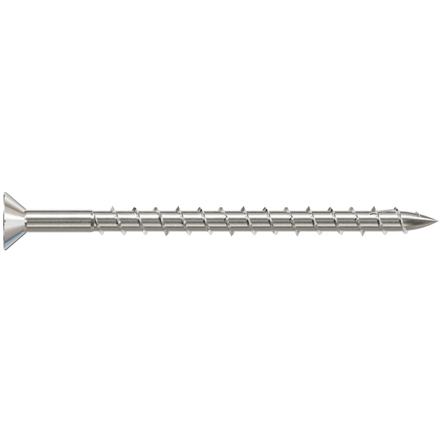 Simpson Strong-Tie T08250WPF1 Deck-Drive DWP WOOD SS Screw,  #8 x 2-1/2-in. T-20, Flat Head, Type 316, 1-lb.