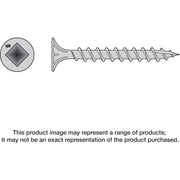 Simpson Strong-Tie T08C225WQ-RP200 Fiber-Cement Screw,  #8 x 2-1/4-in. #2 Square Wafer-Head, Type 316, 200-Pack