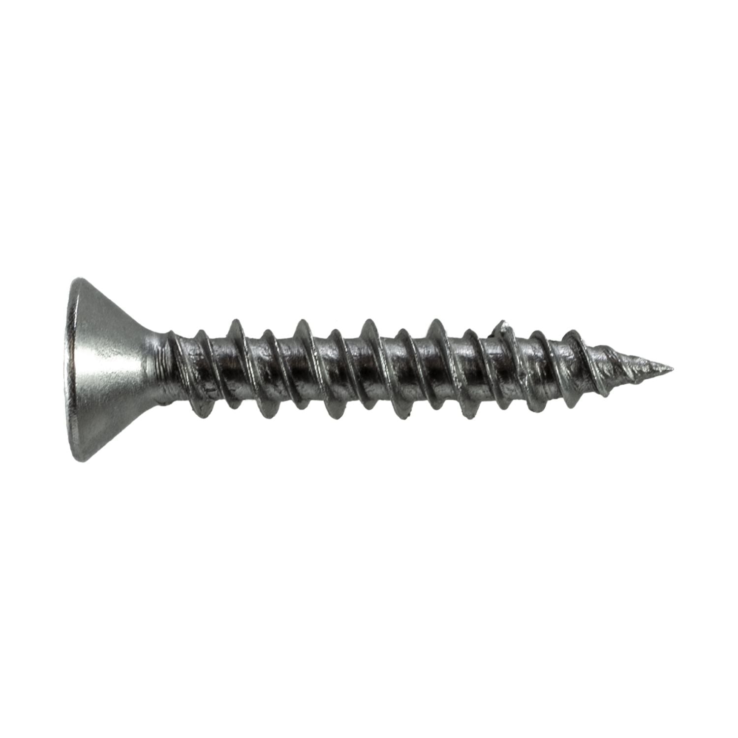 Simpson Strong-Tie T08J100FXM Marine Screw, Flat Head,  #8 x 1-in. #2 Phillips Drive, Type 316, 1000-Pack