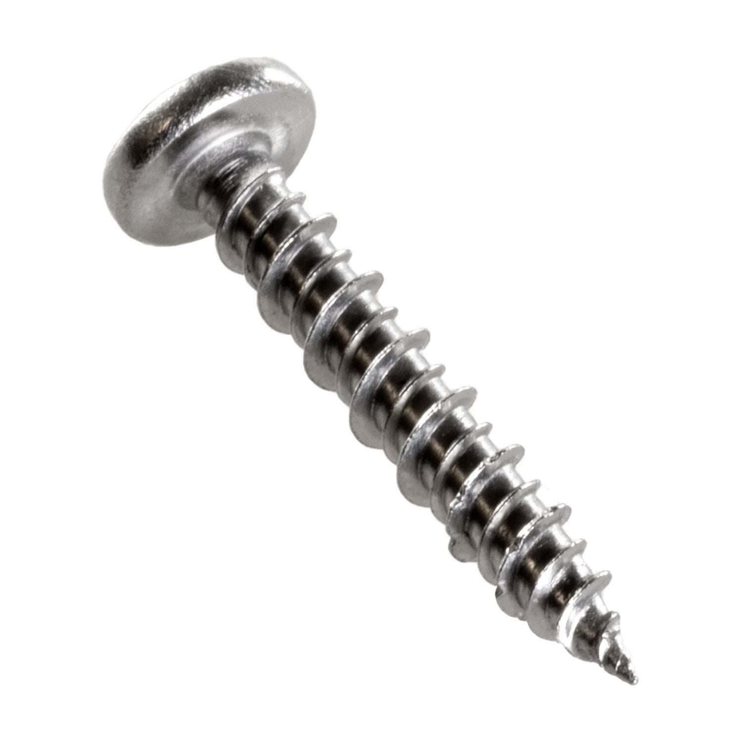 Simpson Strong-Tie T08J100PX-RP20 Marine Screw, Pan Head,  #8 x 1-in. #2 Phillips Drive, Type 316, 20-Pack