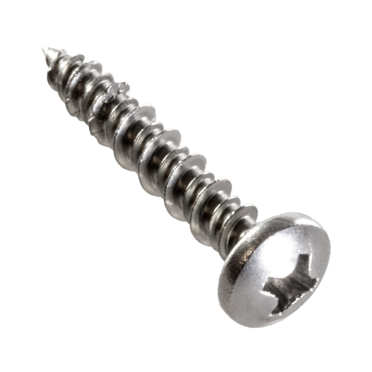Simpson Strong-Tie T08J100PX-RP20 Marine Screw, Pan Head,  #8 x 1-in. #2 Phillips Drive, Type 316, 20-Pack