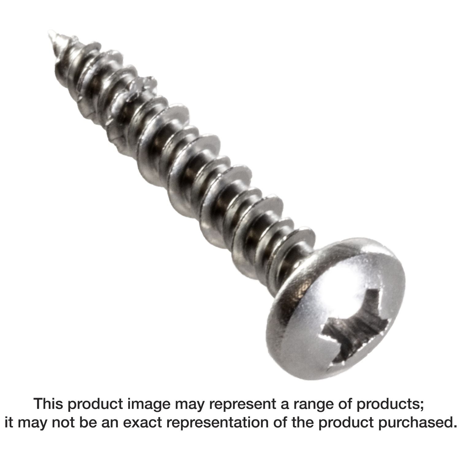 Simpson Strong-Tie T08J100PXC Marine Screw, Pan Head,  #8 x 1-in. #2 Phillips Drive, Type 316, 100-Pack