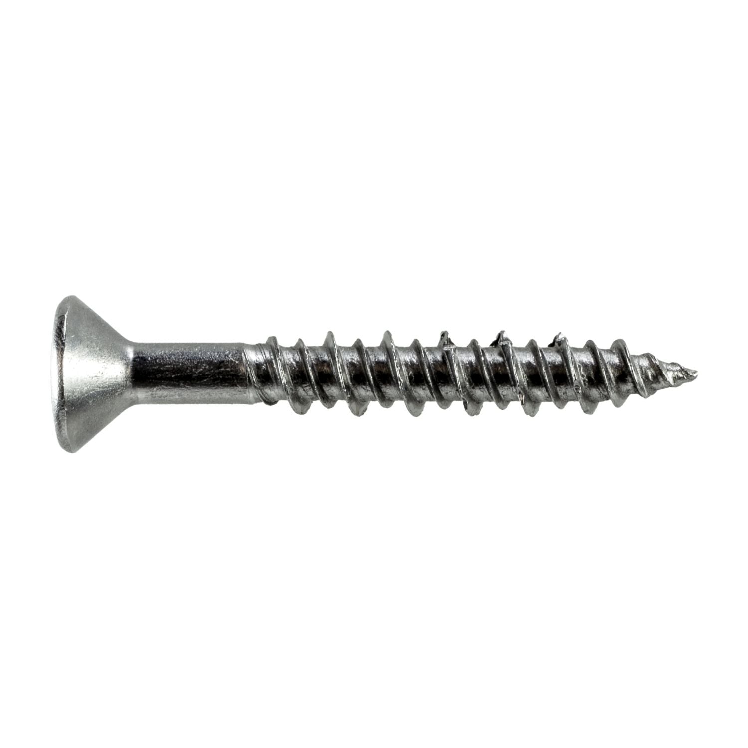 Simpson Strong-Tie T08J125FX-RP15 Marine Screw, Flat Head,  #8 x 1-1/4-in. #2 Phillips Drive, Type 316, 15-Pack