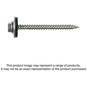 Simpson Strong-Tie T09150HWAM Metal-Panel Screw with EPDM Washer,  #9 x 1-1/2-in. Hex Head, Type 316, 1000-Pack