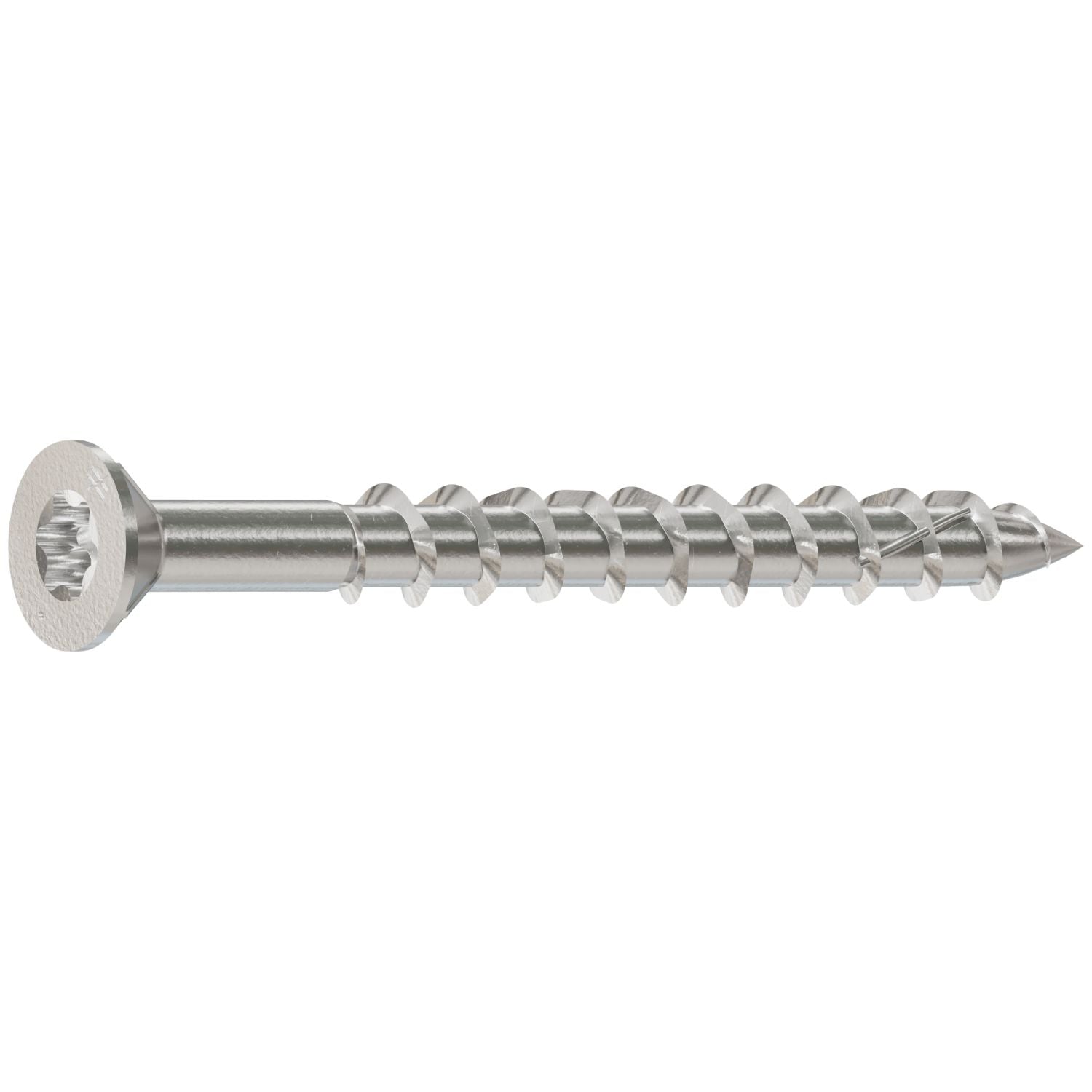 Simpson Strong-Tie T10200WP1 Deck-Drive DWP WOOD SS Screw,  #10 x 2-in. T-25, Flat Head, Type 316, 1-lb.