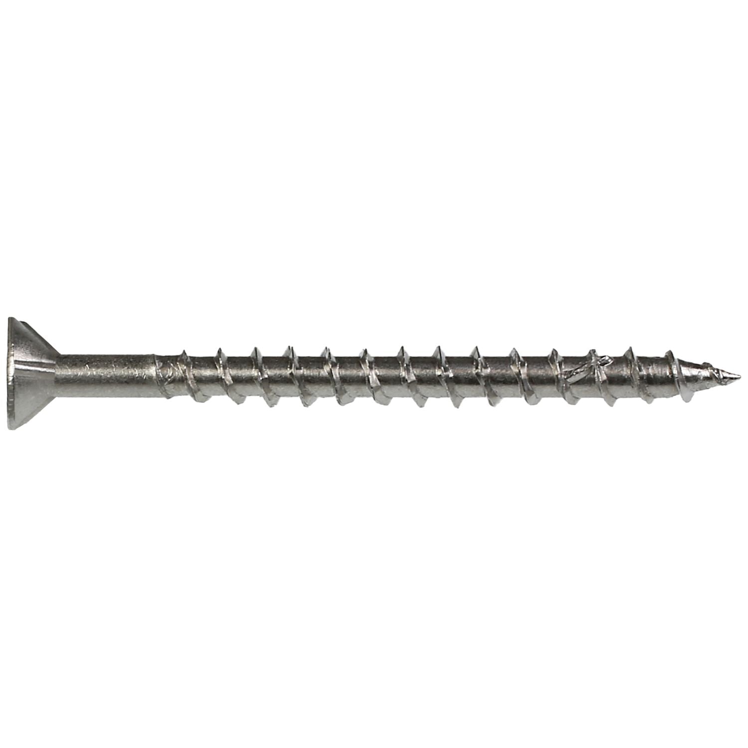 Simpson Strong-Tie T10200WP5 Deck-Drive DWP WOOD SS Screw,  #10 x 2-in. T-25, Flat Head, Type 316, 5-lb.
