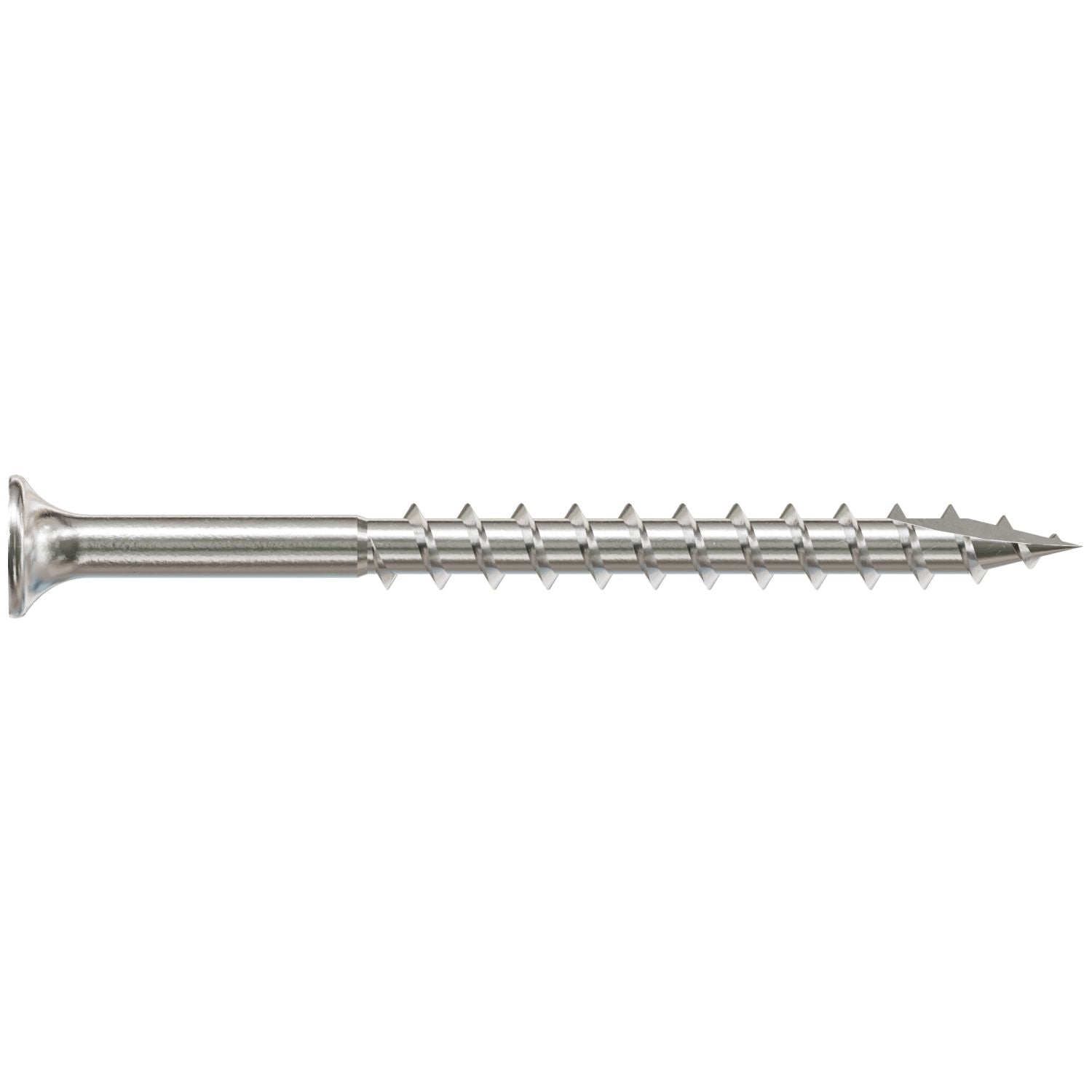Simpson Strong-Tie T10250DT1 Bugle-Head Wood Screw, 6-Lobe Drive,  #10 x 2-1/2-in. T25, Type 316, 1-lb.