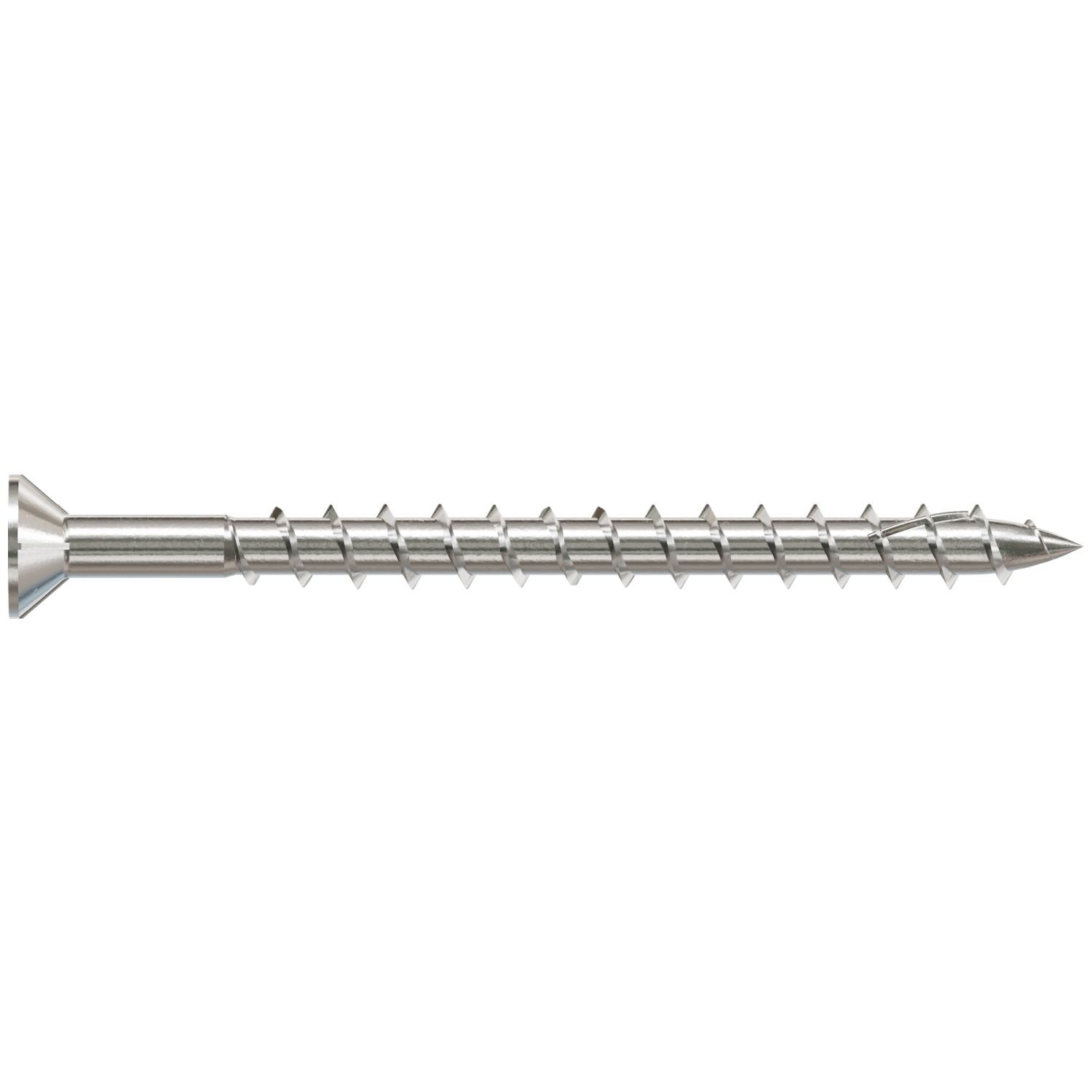 Simpson Strong-Tie T10250DWP Deck-Drive DWP WOOD SS Screw,  #10 x 2-1/2-in. T-25, Flat Head, Type 316, 50-Pack