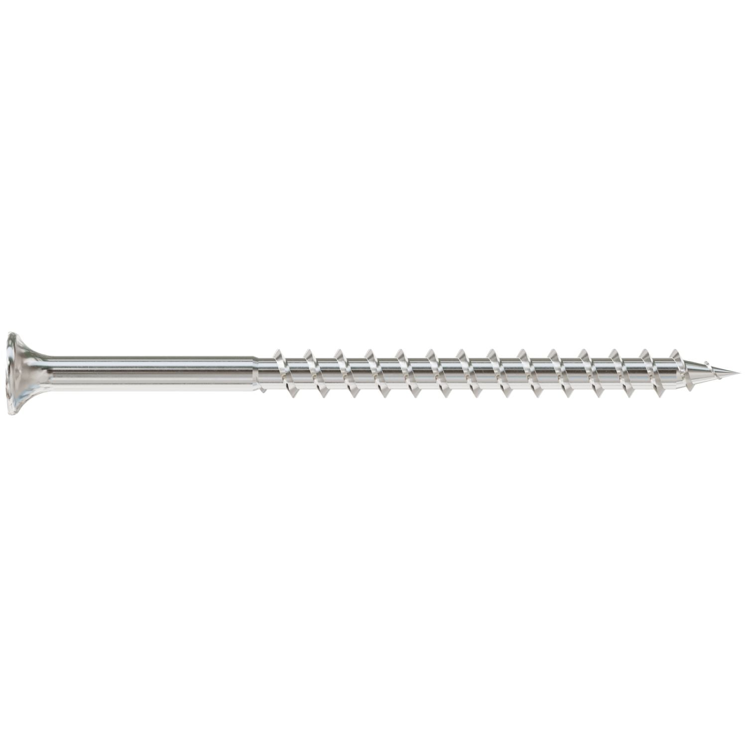Simpson Strong-Tie T10300DBB Bugle-Head Wood Screw, Square Drive,  #10 x 3-in. #2 Square, Type 316, 1500-Pack