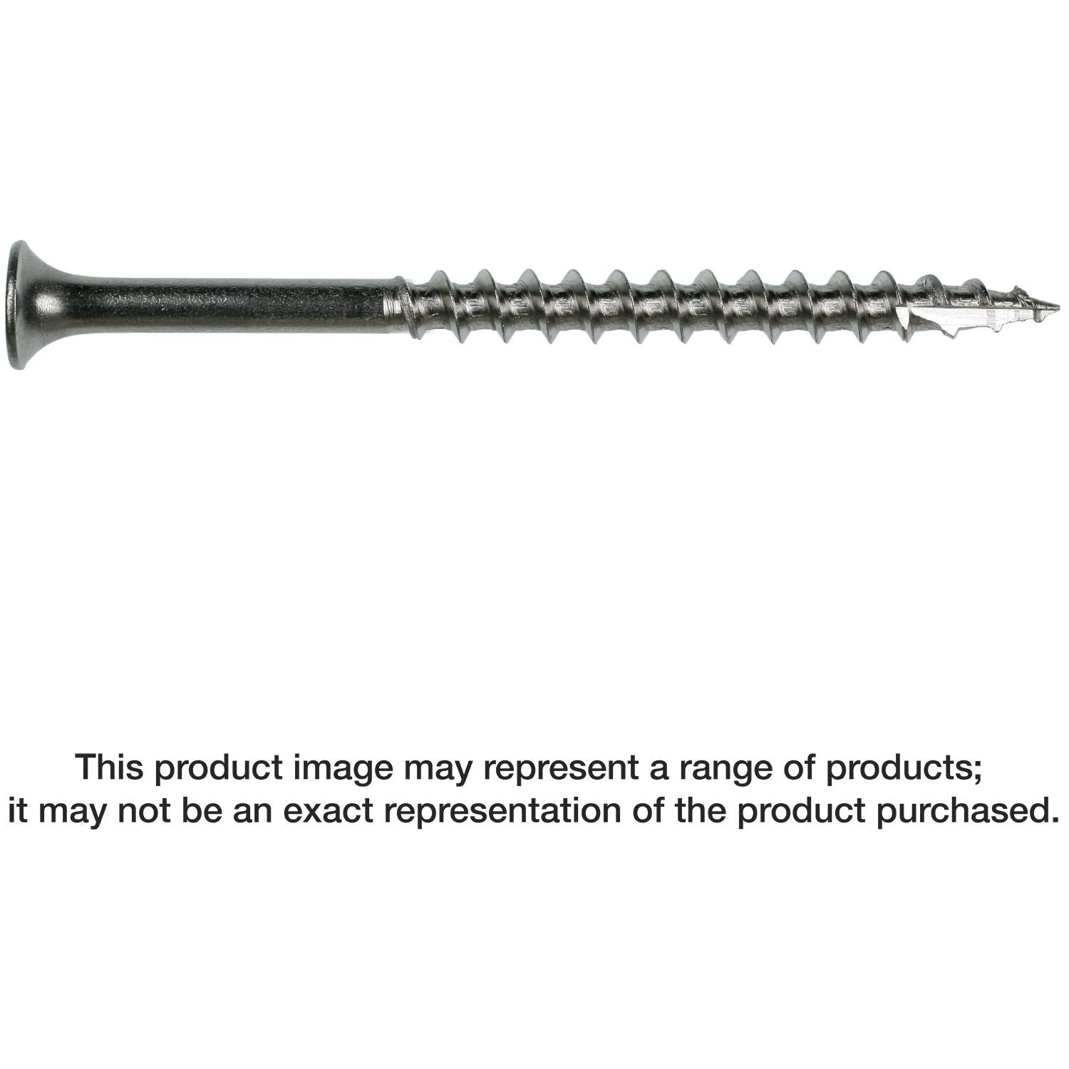 Simpson Strong-Tie T10300DT5 Bugle-Head Wood Screw, 6-Lobe Drive,  #10 x 3-in. T25, Type 316, 5-lb.